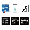 Combo ENOSIGN 80 Plancha Gaz Inox sur Chariot 