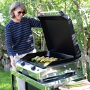 FUSION 60 Plancha Gaz Inox 