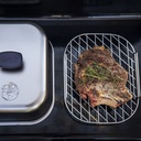 Grille de Cuisson Indirecte en Inox  