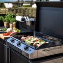 FUSION 75 Plancha Gaz Inox 