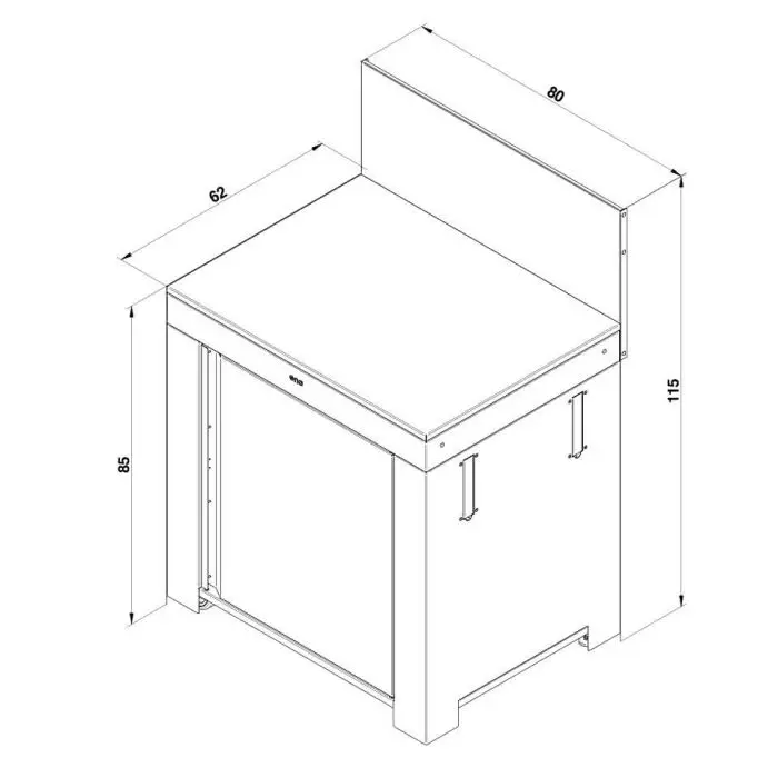 modulo plan de travail noir et inox3.webp