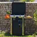 Combo FUSION 60 Plancha Gaz sur Chariot 