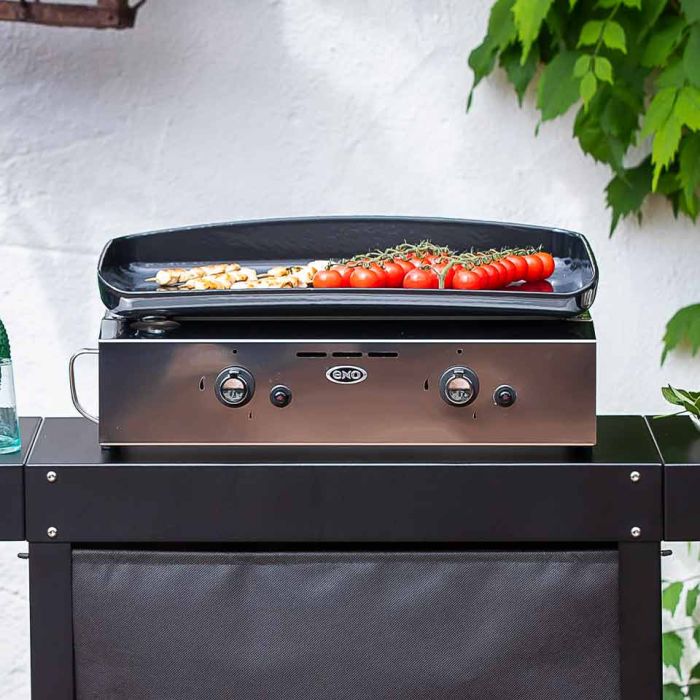 INITIAL 50 Plancha Gaz Inox 2