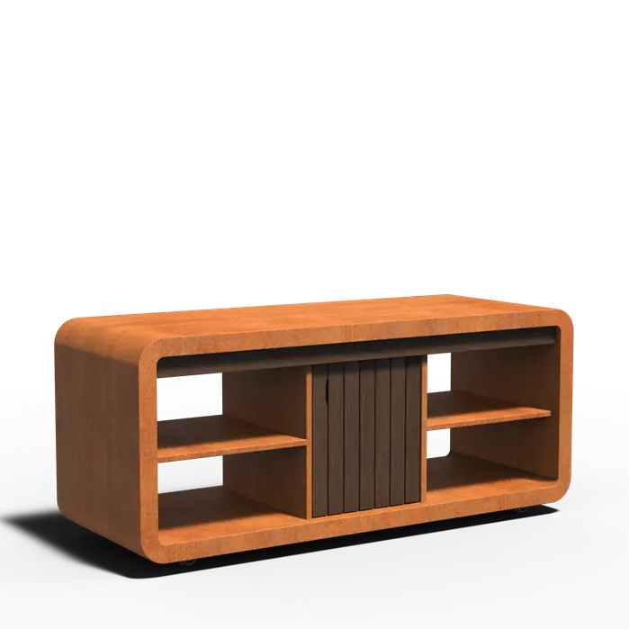 Station DOME Corten 1990 x 835 x 750 mm