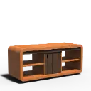 Station DOME Corten 1990 x 835 x 750 mm