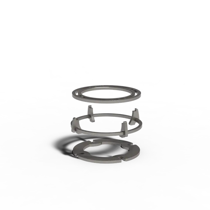Grill set Seare 280 x 280 x 65 mm