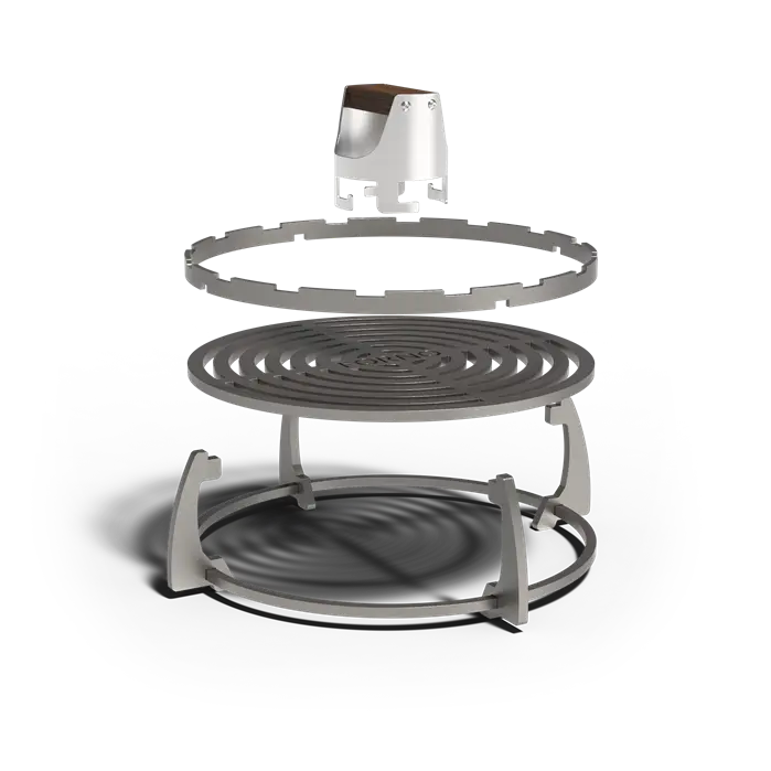 Grill Set Seare 481 x 481 x 143 mm 