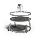 Grill Set Seare 481 x 481 x 143 mm 