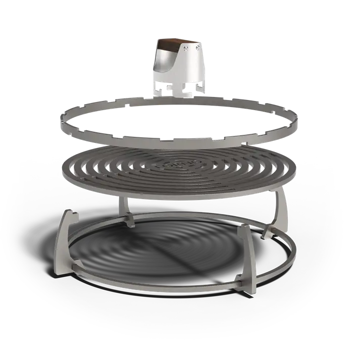 Grill Set Seare 581 x 581 x 143 mm 