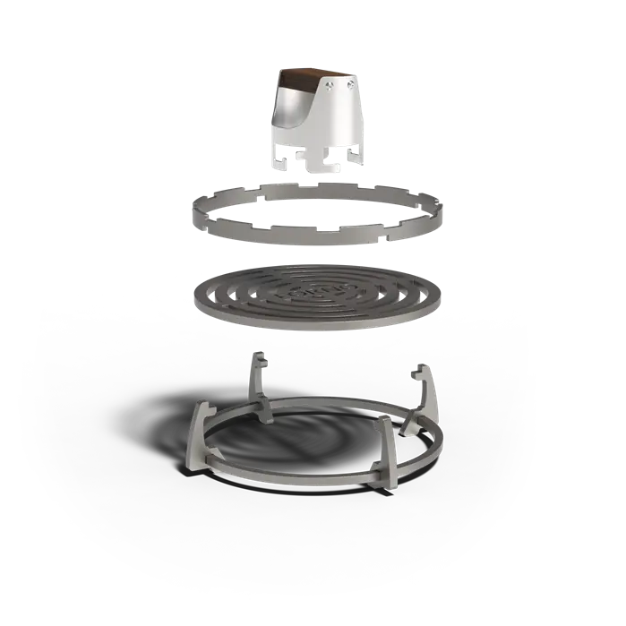 Grill Set Cosa 354 x 354 x 91 mm