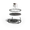 Grill Set Cosa 354 x 354 x 91 mm