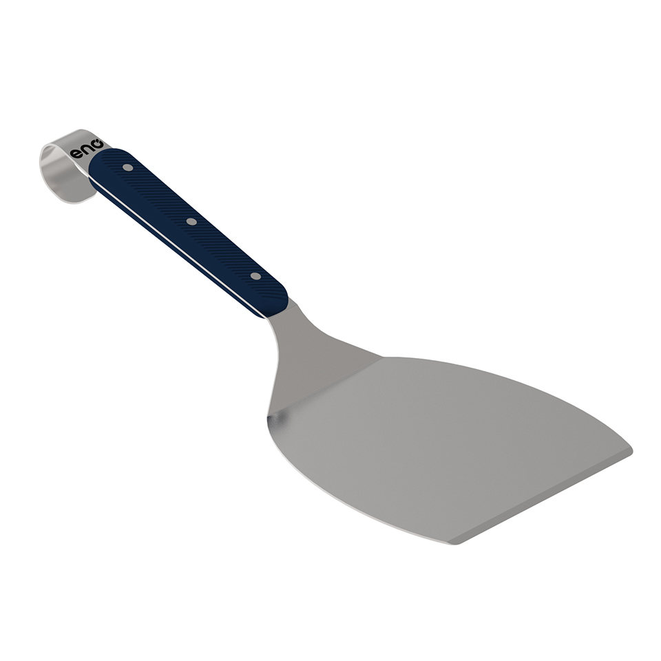 Spatule Large Coudée en Inox 