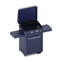 Combo ENOSIGN 65 Plancha Gaz Bleu Navy sur Chariot 