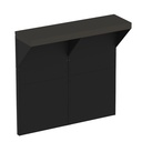MODULO - Kit Comptoir FÉLIX 120 Gris Cargo/Noir 