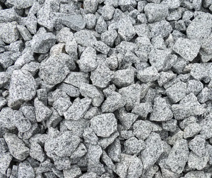 Concasse granit gris bleu 
