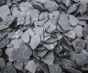 Paillette ardoise gris/noir 