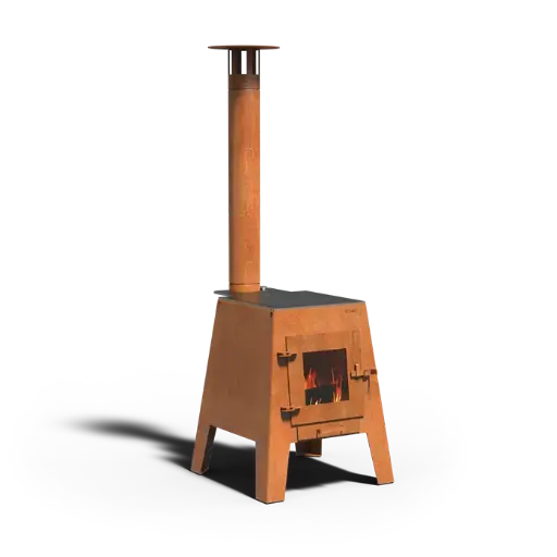  Poêle Damm au bois 700 x 900 x 2000 mm