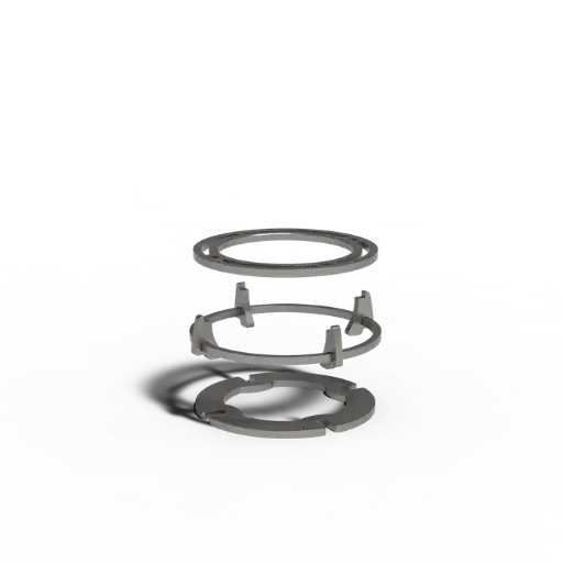 Grill set Seare 280 x 280 x 65 mm