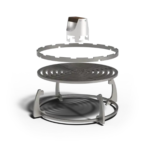 Grill Set Seare 481 x 481 x 143 mm 